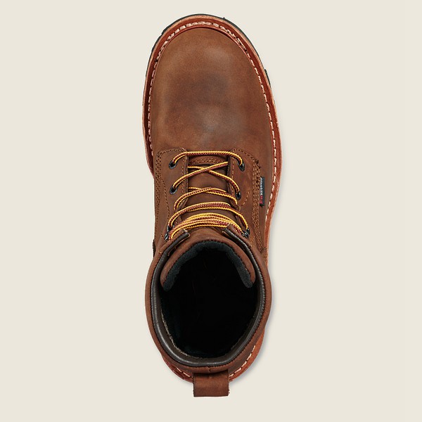 Safety Støvler Herre - Red Wing Loggermax - 9-Inch Waterproof Toe - Brune - YPMHSF-612